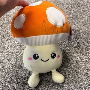 Cuddle Crew Orange Mushroom Plush